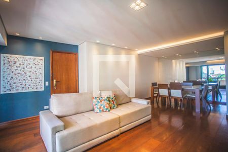 Sala de Estar de apartamento para alugar com 3 quartos, 119m² em Chácara Inglesa, São Paulo