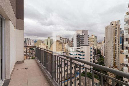 Varanda Studio de kitnet/studio à venda com 1 quarto, 28m² em Bela Vista, São Paulo