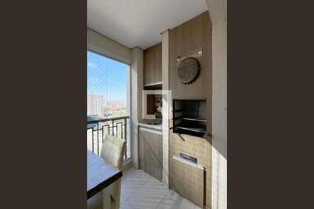 Varanda gourmet de apartamento à venda com 3 quartos, 107m² em Sítio Tamboré Alphaville, Barueri