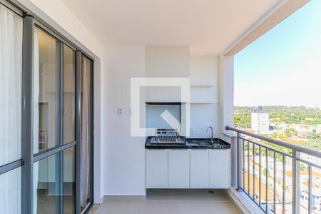 Varanda Sala de apartamento para alugar com 2 quartos, 59m² em Chácara Santo Antônio (zona Sul), São Paulo