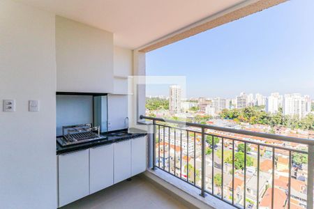 Varanda Sala de apartamento para alugar com 2 quartos, 59m² em Chácara Santo Antônio (zona Sul), São Paulo