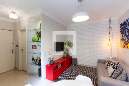 Sala de apartamento à venda com 2 quartos, 50m² em Indianópolis, São Paulo