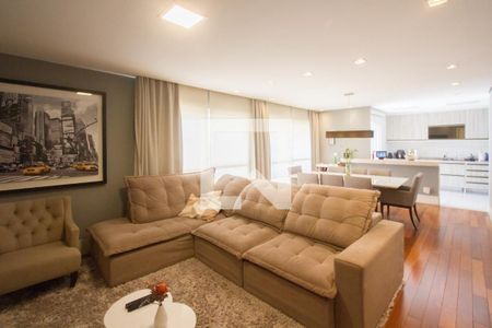 Sala de apartamento à venda com 3 quartos, 148m² em Santo Amaro, São Paulo