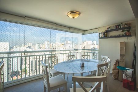 Varanda Gourmet de apartamento à venda com 2 quartos, 84m² em Chácara Inglesa, São Paulo