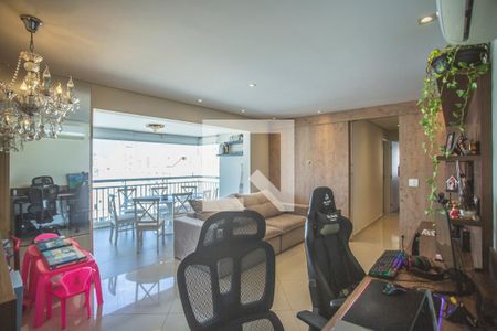 Sala de apartamento à venda com 3 quartos, 84m² em Chácara Inglesa, São Paulo