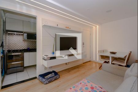 Sala de apartamento para alugar com 2 quartos, 46m² em Nova Petrópolis, São Bernardo do Campo