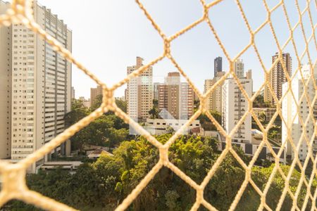 Vista da Varanda da Sala de apartamento para alugar com 3 quartos, 128m² em Vila Andrade, São Paulo