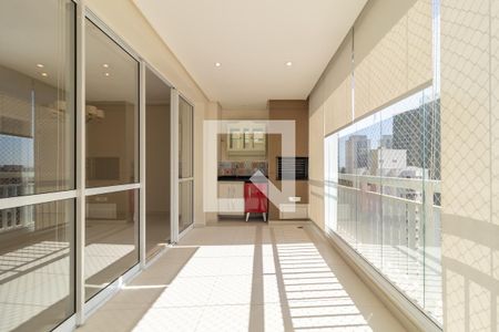 Varanda da Sala de apartamento para alugar com 3 quartos, 128m² em Vila Andrade, São Paulo