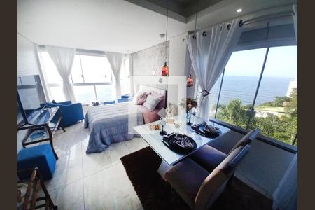 Studio de apartamento para alugar com 1 quarto, 41m² em Ilha Porchat, São Vicente