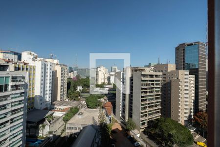 Vista da Sacada de apartamento à venda com 2 quartos, 100m² em Bela Vista, São Paulo