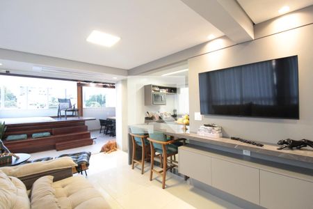 Sala de TV de apartamento à venda com 3 quartos, 189m² em Dona Clara, Belo Horizonte