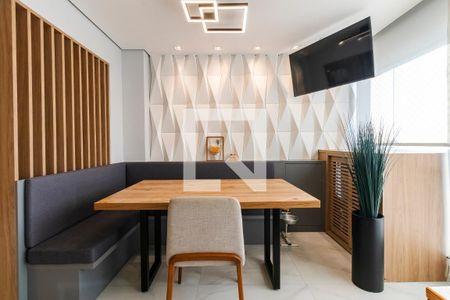 Varanda Gourmet de apartamento à venda com 2 quartos, 90m² em Chácara Seis de Outubro, São Paulo