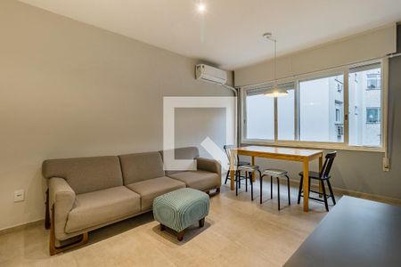 Sala de apartamento para alugar com 1 quarto, 44m² em Moinhos de Vento, Porto Alegre