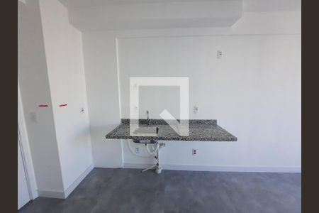 Cozinha de kitnet/studio para alugar com 1 quarto, 24m² em Vila Nova Conceição, São Paulo