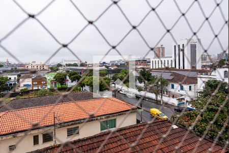Vista Varanda Sala de apartamento para alugar com 1 quarto, 43m² em Macuco, Santos