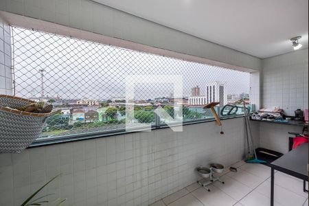 Varanda Sala de apartamento para alugar com 1 quarto, 43m² em Macuco, Santos
