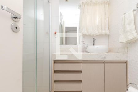 Banheiro da Suíte de apartamento à venda com 3 quartos, 96m² em Jardim das Acacias, São Paulo