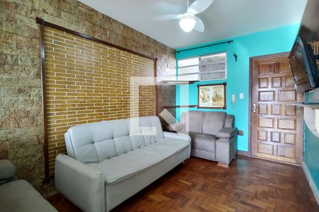 Sala de apartamento para alugar com 1 quarto, 84m² em Cidade Ocian, Praia Grande