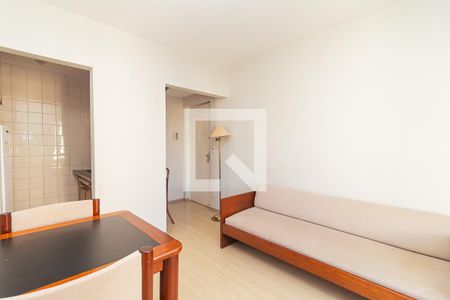 Sala de apartamento à venda com 1 quarto, 50m² em Morro dos Ingleses, São Paulo