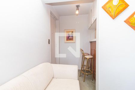 Sala de apartamento à venda com 1 quarto, 50m² em Morro dos Ingleses, São Paulo
