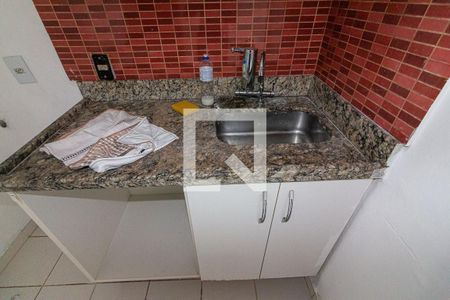 Cozinha Americana/ Sala de apartamento para alugar com 1 quarto, 27m² em Srpn, Brasília