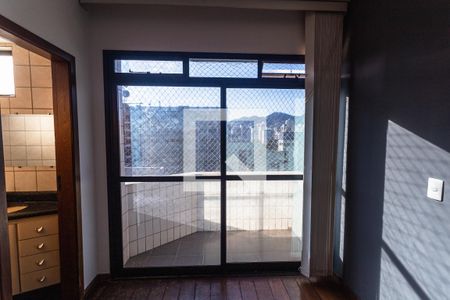 Varanda da Sala de apartamento à venda com 1 quarto, 47m² em Cruzeiro, Belo Horizonte