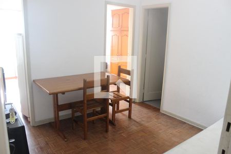 Sala de apartamento para alugar com 1 quarto, 30m² em Catiapoã, São Vicente