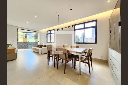 Sala de apartamento à venda com 3 quartos, 150m² em Buritis, Belo Horizonte