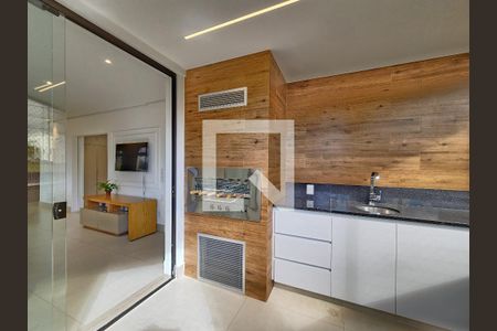 Varanda gourmet de apartamento à venda com 4 quartos, 150m² em Buritis, Belo Horizonte