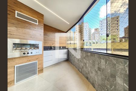 Varanda gourmet de apartamento à venda com 3 quartos, 150m² em Buritis, Belo Horizonte