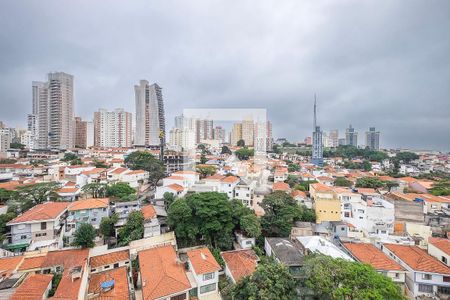 Sala/Cozinha - Vista de apartamento para alugar com 1 quarto, 50m² em Vila Anglo Brasileira, São Paulo