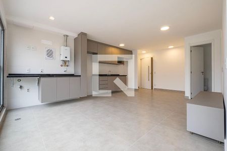 Sala/Cozinha de apartamento para alugar com 1 quarto, 50m² em Vila Anglo Brasileira, São Paulo