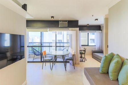 Sala de apartamento à venda com 1 quarto, 44m² em Vila Congonhas, São Paulo
