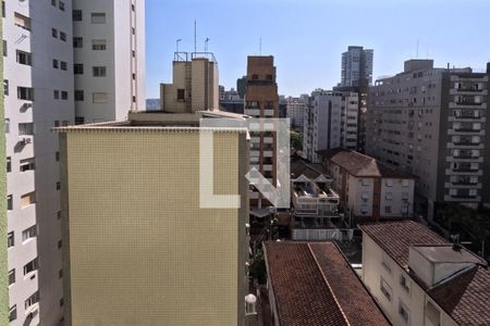 Vista do Quarto 1 de apartamento para alugar com 1 quarto, 60m² em Aparecida, Santos