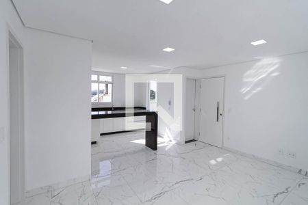 Sala de apartamento à venda com 3 quartos, 75m² em Santa Branca, Belo Horizonte