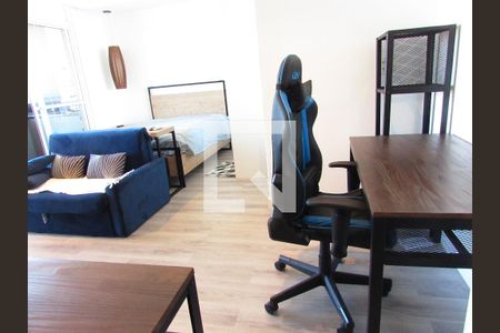 Studio de kitnet/studio para alugar com 1 quarto, 35m² em Real Parque, São Paulo