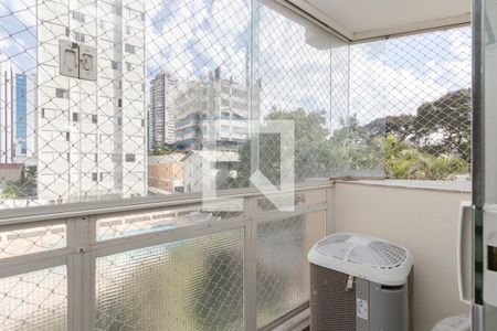 Varanda da Sala de apartamento para alugar com 3 quartos, 93m² em Campo Belo, São Paulo