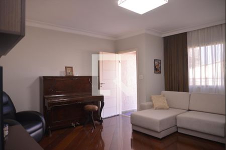 Sala de casa para alugar com 3 quartos, 211m² em Vila Camilopolis, Santo André