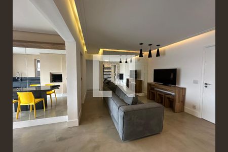 Sala de apartamento para alugar com 3 quartos, 107m² em Empresarial 18 do Forte, Barueri