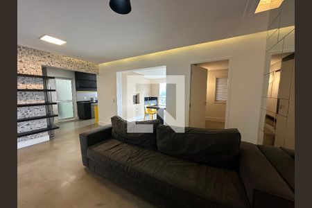 Sala de apartamento para alugar com 3 quartos, 107m² em Empresarial 18 do Forte, Barueri