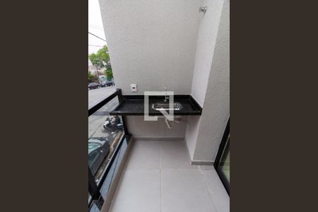 Varanda de apartamento para alugar com 2 quartos, 39m² em Vila Euthalia, São Paulo