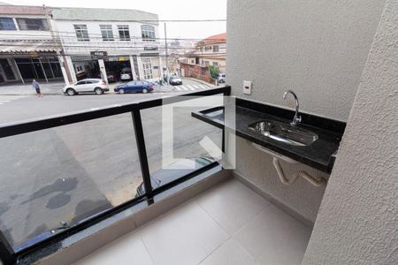 Varanda de apartamento para alugar com 2 quartos, 39m² em Vila Euthalia, São Paulo