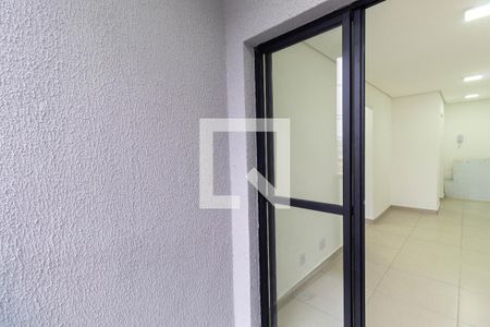 Varanda da Sala de apartamento para alugar com 2 quartos, 42m² em Vila Euthalia, São Paulo