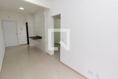 Sala e Cozinha de apartamento para alugar com 2 quartos, 39m² em Vila Euthalia, São Paulo