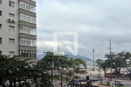 Vista da Varanda da Sala de estar e jantar de apartamento para alugar com 1 quarto, 65m² em Boqueirão, Santos