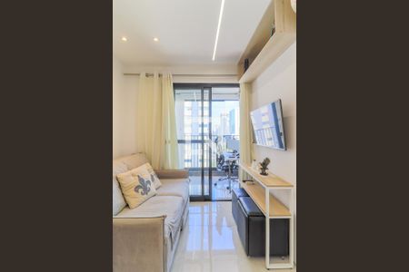 Sala de apartamento à venda com 1 quarto, 26m² em Campo Belo, São Paulo