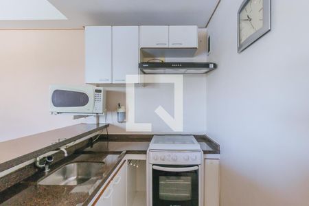 Cozinha de apartamento para alugar com 1 quarto, 52m² em Jardim São Dimas, São José dos Campos