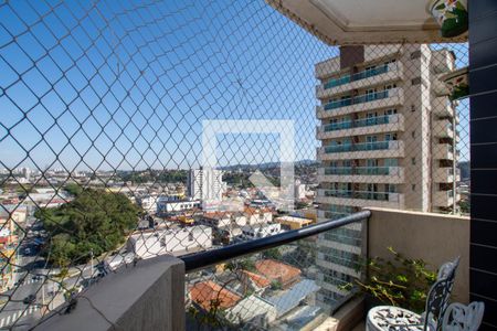 Varanda da Sala de apartamento para alugar com 3 quartos, 107m² em Vila Galvão, Guarulhos