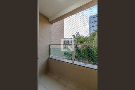 Varanda da sala  de apartamento para alugar com 2 quartos, 49m² em Fazenda Morumbi, São Paulo