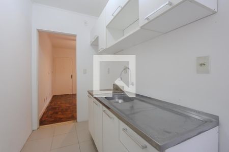 Cozinha de apartamento à venda com 1 quarto, 39m² em Bom Jesus, Porto Alegre